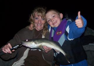 Walleye fishing the Oswego River NY from driftboats