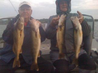 Oswego Harbor fishing for trophy size walleyes in Oswego NY.