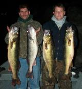 Walleye fishing Oswego Harbor